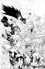 Variant Cover for Justice League vs. Suicide Squad #1