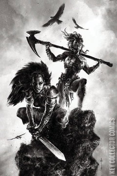 Variant Cover for Belit and Valeria: Swords vs. Sorcery #3