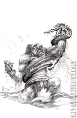 Variant Cover for Kong: Great War #6