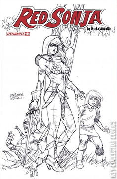 Variant Cover for Red Sonja #4