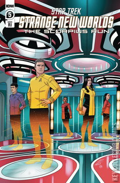 Variant Cover for Star Trek: Strange New Worlds - The Scorpius Run #5