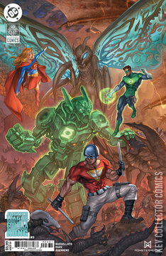 Variant Cover for Justice League vs. Godzilla vs. Kong #3
