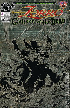 Variant Cover for Zorro: Galleon of Dead #2
