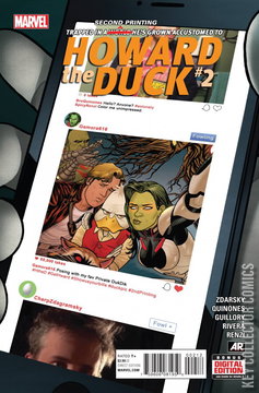 Variant Cover for Howard the Duck #2