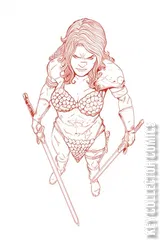 Variant Cover for Vampirella / Red Sonja #4