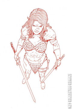 Variant Cover for Vampirella / Red Sonja #4