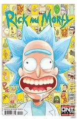 Variant Cover for Rick and Morty #100