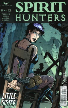 Variant Cover for Spirit Hunters #5