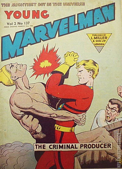 Cover art for Young Marvelman #137 
