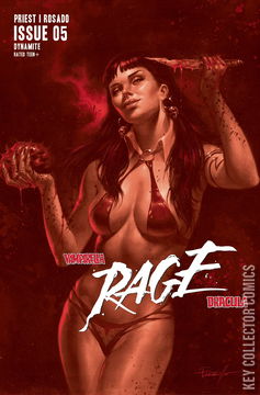 Variant Cover for Vampirella: Dracula Rage #5