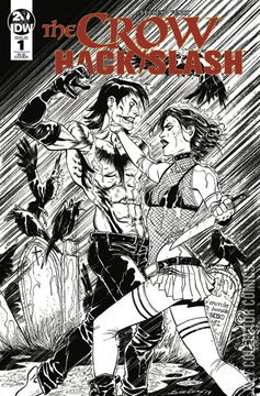 Variant Cover for The Crow: Hack / Slash #1