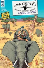 Cover for Dirk Gently's Holistic Detective Agency: A Spoon Too Short #2