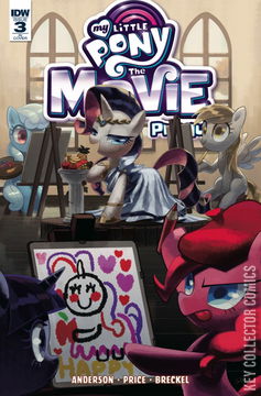 Variant Cover for My Little Pony: Movie Prequel #3