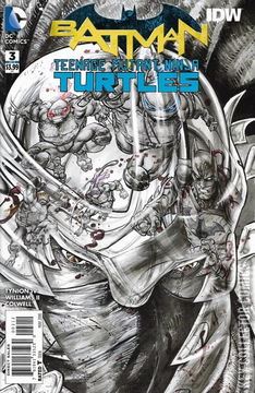 Variant Cover for Batman / Teenage Mutant Ninja Turtles #3
