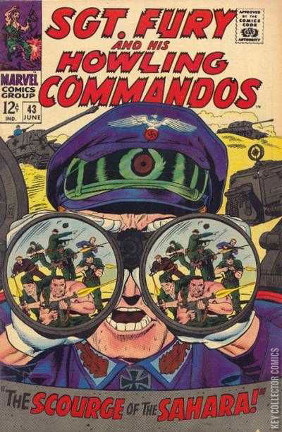 Cover art for Sgt. Fury and His Howling Commandos #43