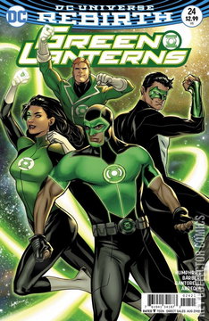 Variant Cover for Green Lanterns #24