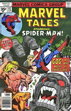 Variant Cover for Marvel Tales #82