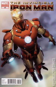 Variant Cover for Invincible Iron Man #25