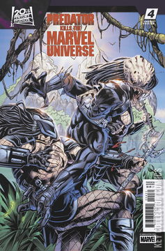 Variant Cover for Predator Kills the Marvel Universe #4