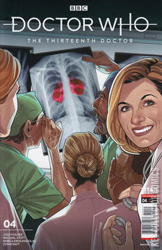 Variant Cover for Doctor Who: The Thirteenth Doctor #4