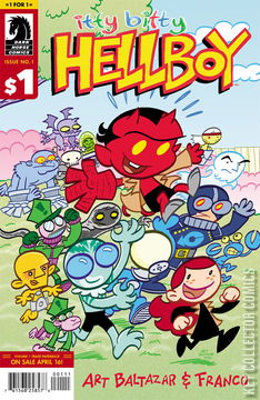 Variant Cover for Itty Bitty Hellboy #1
