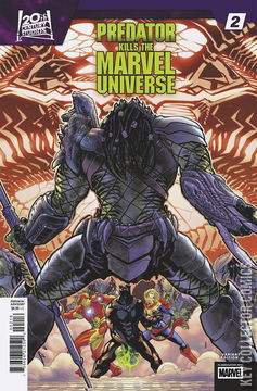 Variant Cover for Predator Kills the Marvel Universe #2