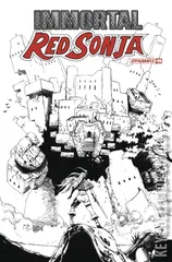 Variant Cover for Immortal Red Sonja #6