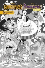 Variant Cover for Gargoyles / Darkwing Duck #4