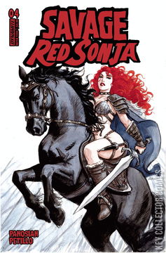 Variant Cover for Savage Red Sonja #4