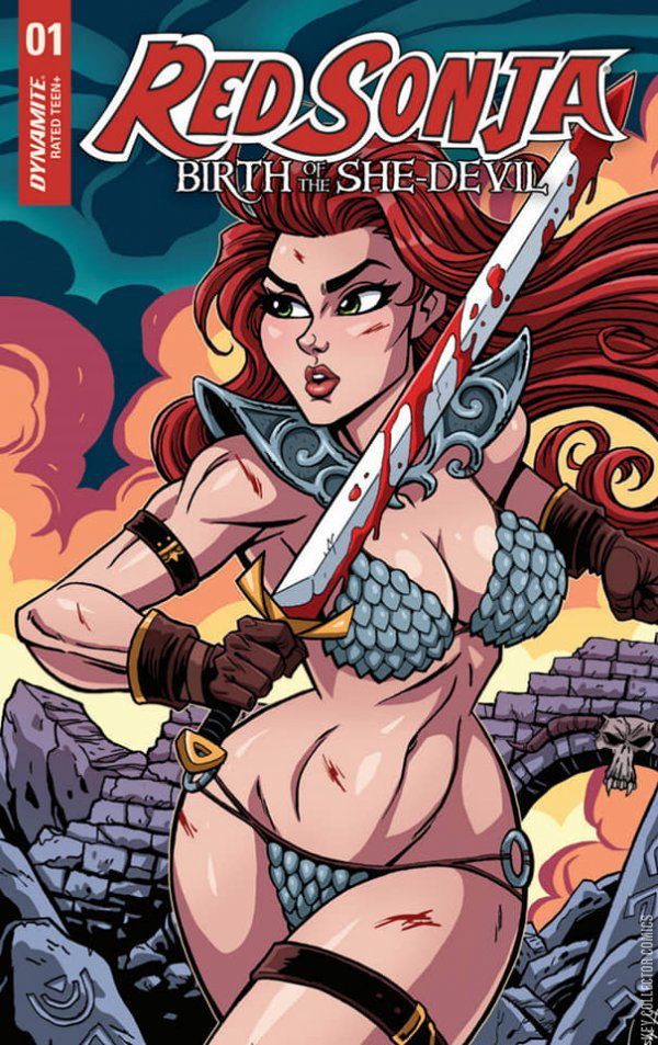 Red Sonja: Birth of She-Devil #1 - CGC SS 9.8 - Signed by Shannon Maer main image 0