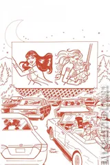 Variant Cover for Red Sonja and Vampirella Meet Betty and Veronica #9