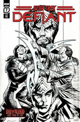 Variant Cover for Star Trek: Defiant #7