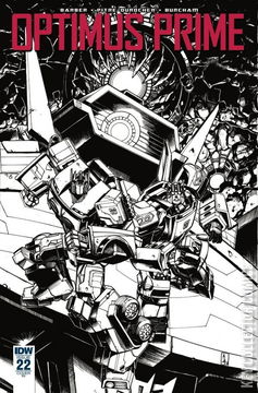 Variant Cover for Optimus Prime #22