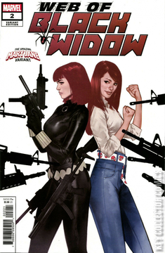 Variant Cover for Web of Black Widow #2