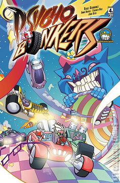 Variant Cover for Psycho Bonkers #4