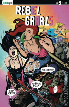Variant Cover for Rebel Grrrls #3