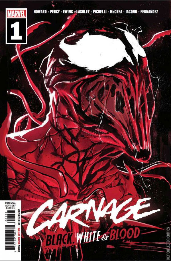 Carnage: Black, White and Blood by Marvel | Key Collector Comics