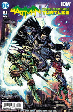 Variant Cover for Batman / Teenage Mutant Ninja Turtles #2