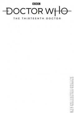 Variant Cover for Doctor Who: The Thirteenth Doctor #1