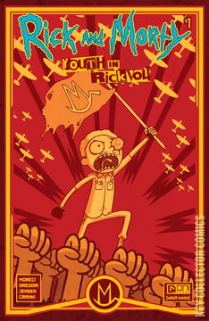 Variant Cover for Rick and Morty: Youth in Rickvolt #1