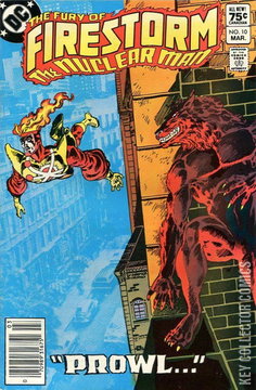 Variant Cover for Firestorm the Nuclear Man #10