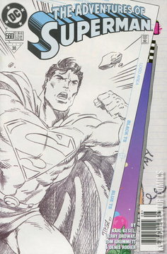 Variant Cover for Adventures of Superman #560