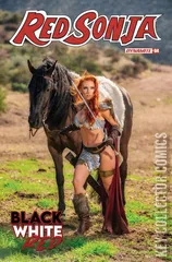 Variant Cover for Red Sonja: Black, White, Red #4