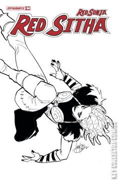 Variant Cover for Red Sonja: Red Sitha #4