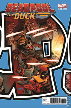 Variant Cover for Deadpool the Duck #4