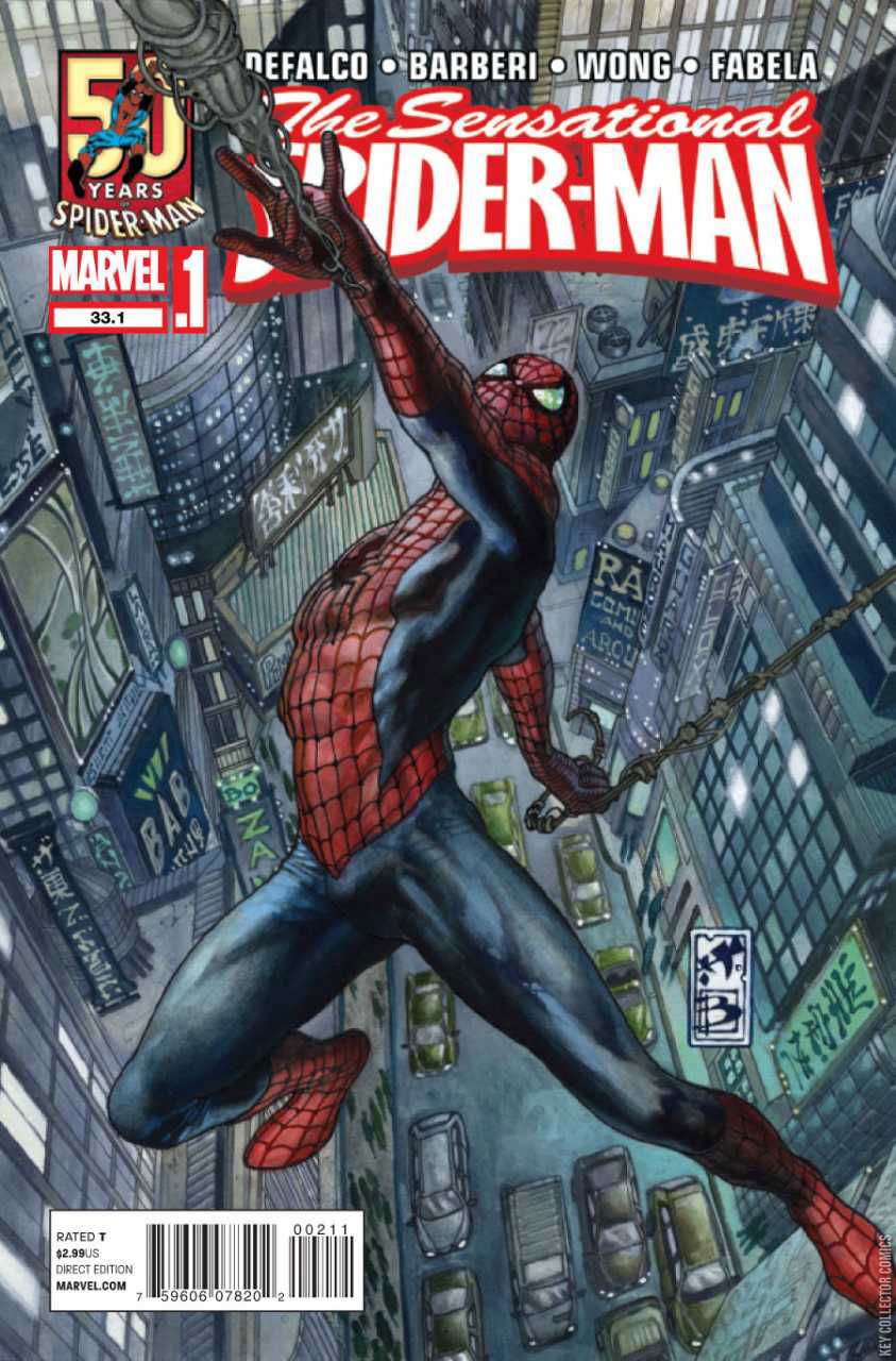 Cover art for Sensational Spider-Man #33.1