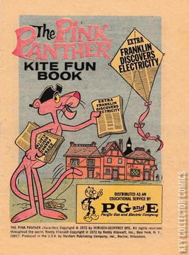 Variant Cover for Pink Panther Kite Fun Book