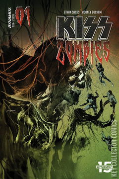 Variant Cover for KISS / Zombies #1