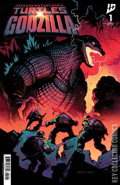 Variant Cover for Teenage Mutant Ninja Turtles x Godzilla #1