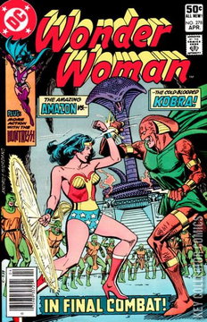 Variant Cover for Wonder Woman #278